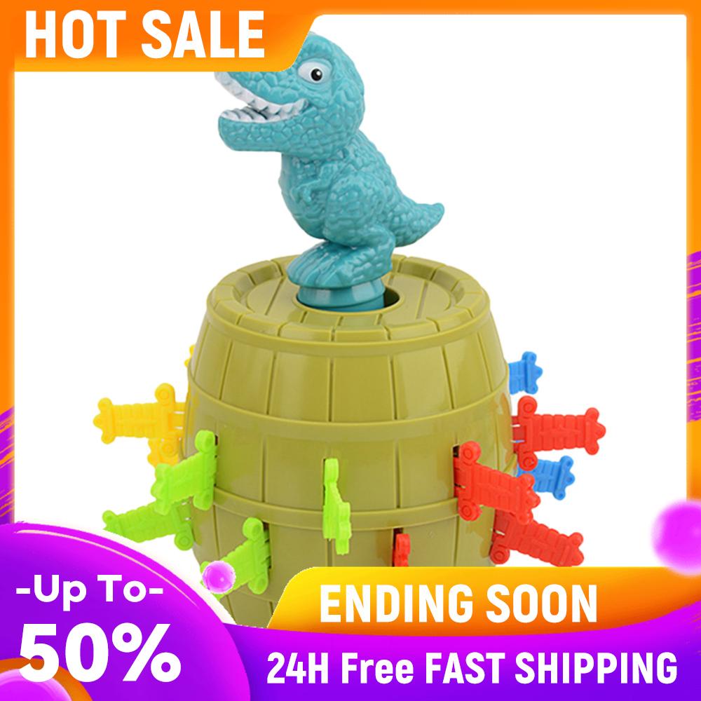 

Funny Darts Dinosaur Barrel Girl Gift Lucky Sword Stab Toys Novelty Sword Stab Dinosaurs Games for 3-8 Years Old Child China Mainland