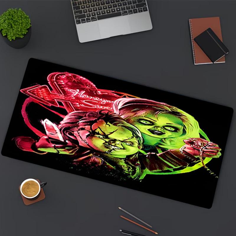 Bride of Chucky Print Mouse Pad, for Keyboard Pad Laptop PC Mat for Office Home Use, Desk Decor, Perfect Birthday Gift for Gamers