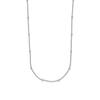 Necklace - LUXENTER - 925 Sterling Silver - Woman - Silver - 3 Year Warranty