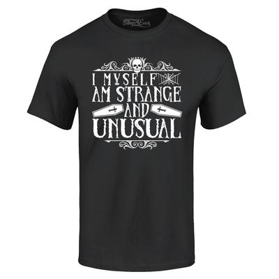 Ich selbst bin seltsam und ungewöhnlich T-Shirt Halloween-Shirts