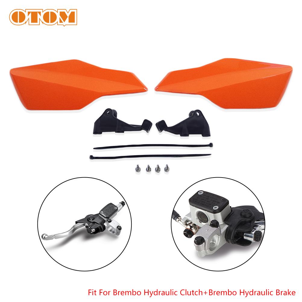 OTOM Motorcycle Handguard Hand Guards Protector For KTM HUSQVARNA Brembo Braktec Hydraulic Clutch Brake SXF XCF FC TE ECF