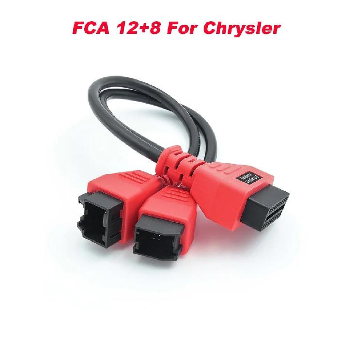 FCA Programming Cable 12+8 for Chrysler Security Gateway Module OBD2 Scanner Universal Adapter Cable Used With Autel Launch
