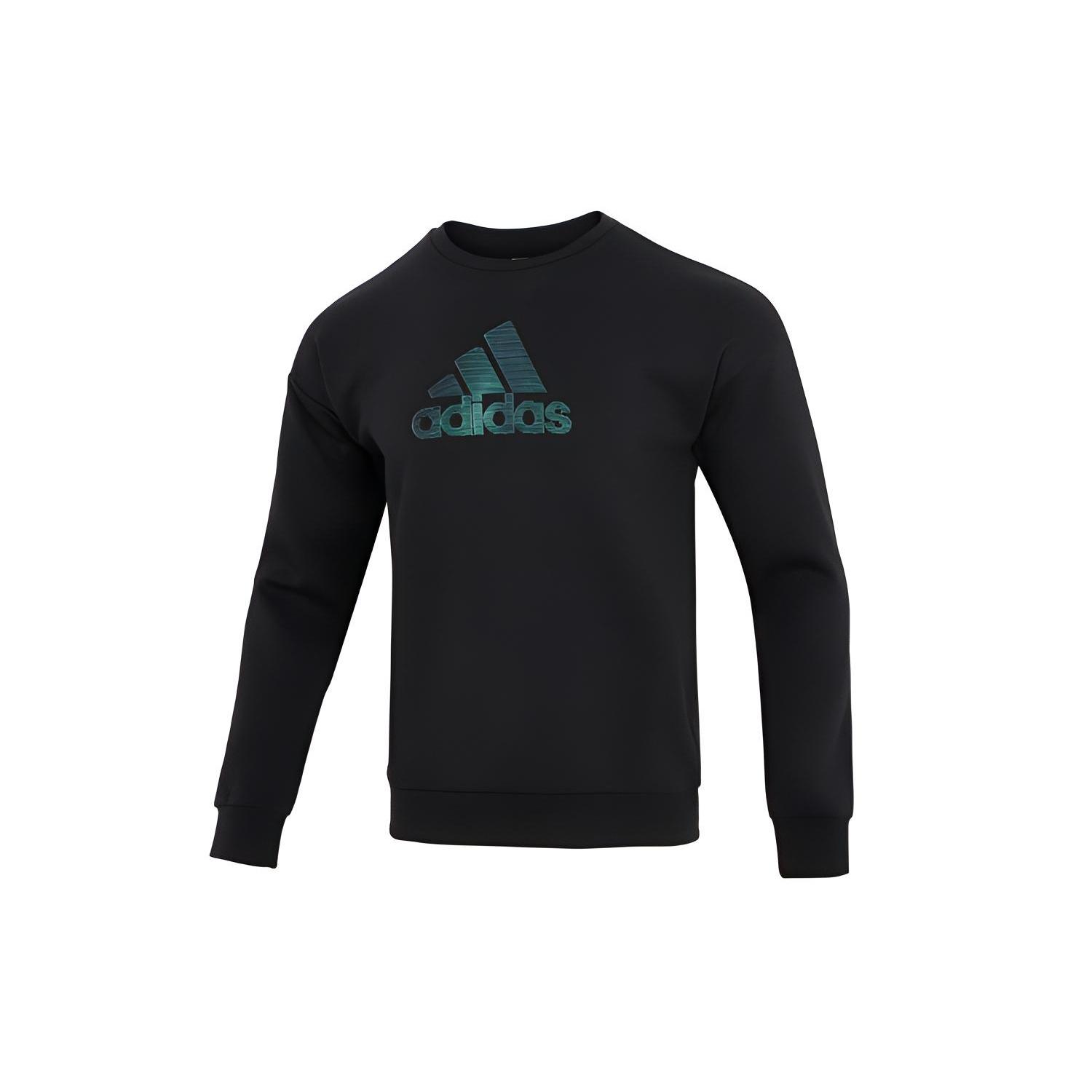 adidas Graphic Crew Sweatshirt Asia Sizing Black Men s HM2980 XXL