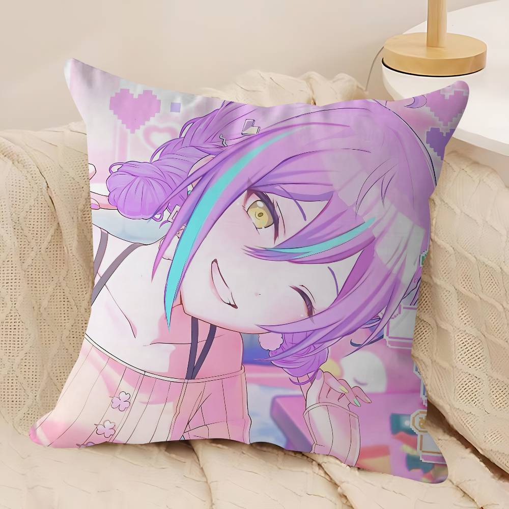 

Roject SEKAI Камиширо Наволочка Съемный Моющийся Чехол для подушки – Всесезонный Мягкий Лен 12x12Inch