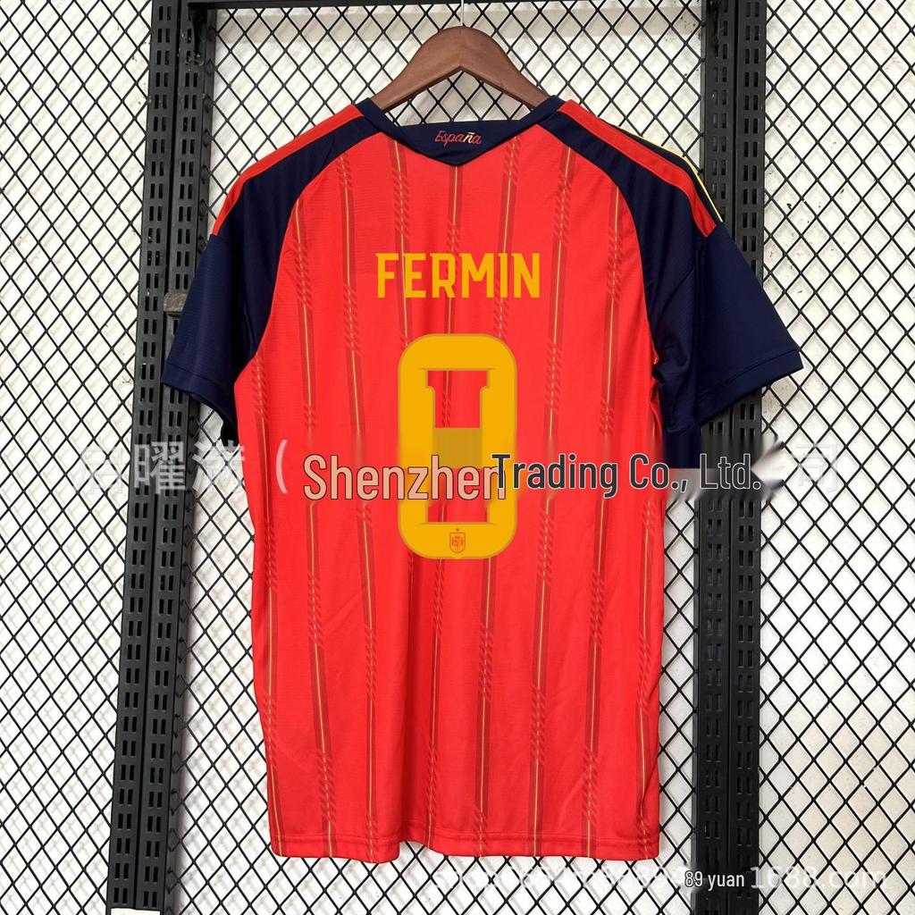 Maglia da tifoso Coppa del Mondo 2026 Spagna - Edizione Yamal & Pedri