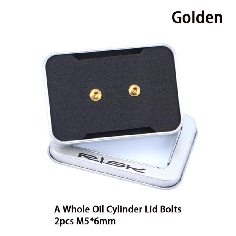 Oil Cylinder Lid Bolts Fixed Screw Titanium Alloy Xt Bicycle Brake Bolt For Bike Brake Lever