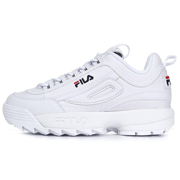 FILA Disruptor 2 Удобные низкие папины кроссовки Унисекс кроссовки Белые FS1HTB1071X_WWT 35