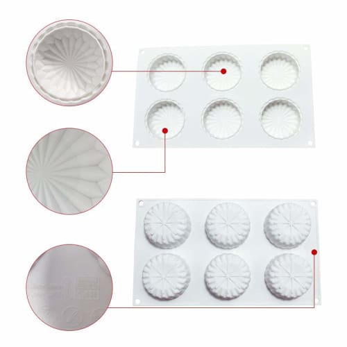 DIY Cake Mold Silicone Mold Silicone Cake Mold Mold Mold for Mousse Cake Fondant Craft Baked Goods Mold Silicone Baked Goods Cooking Cake Making