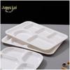 Melamin 6-Fach Cafeteria Tabletts, 20er-Pack