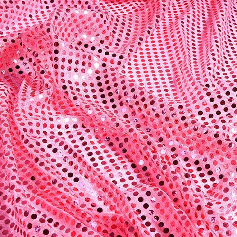 DIY Sequin Fabric Shiny Sequins Sequin Cloth Fashion Glitter Cloth Wedding