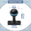 Ball Head Adapter Joint Bracket Universal,Multi Function Aluminum Alloy Fixed Mount Diving