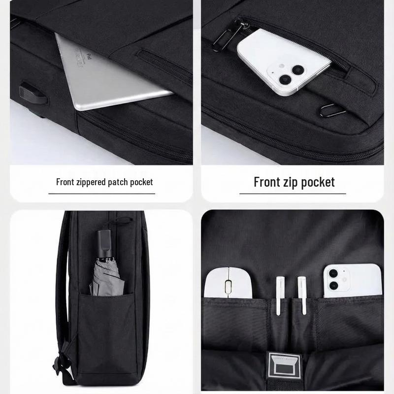 Expandable Waterproof Business Travel Laptop Backpack