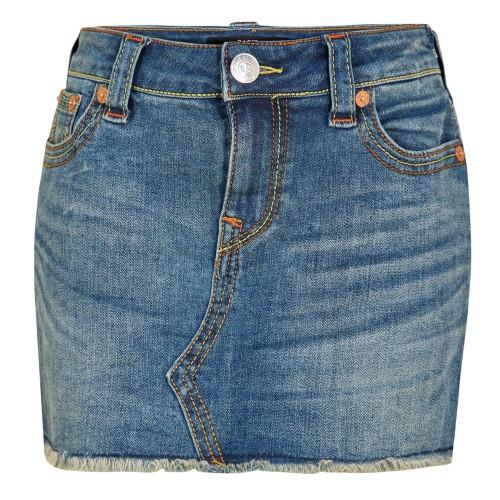 True Religion Damen Sadie Spade Denim Minirock