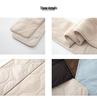 Louvre Lambswool Patchwork Scarf - Warm & Comfortable, Japanese Fashion for Autumn/Winter