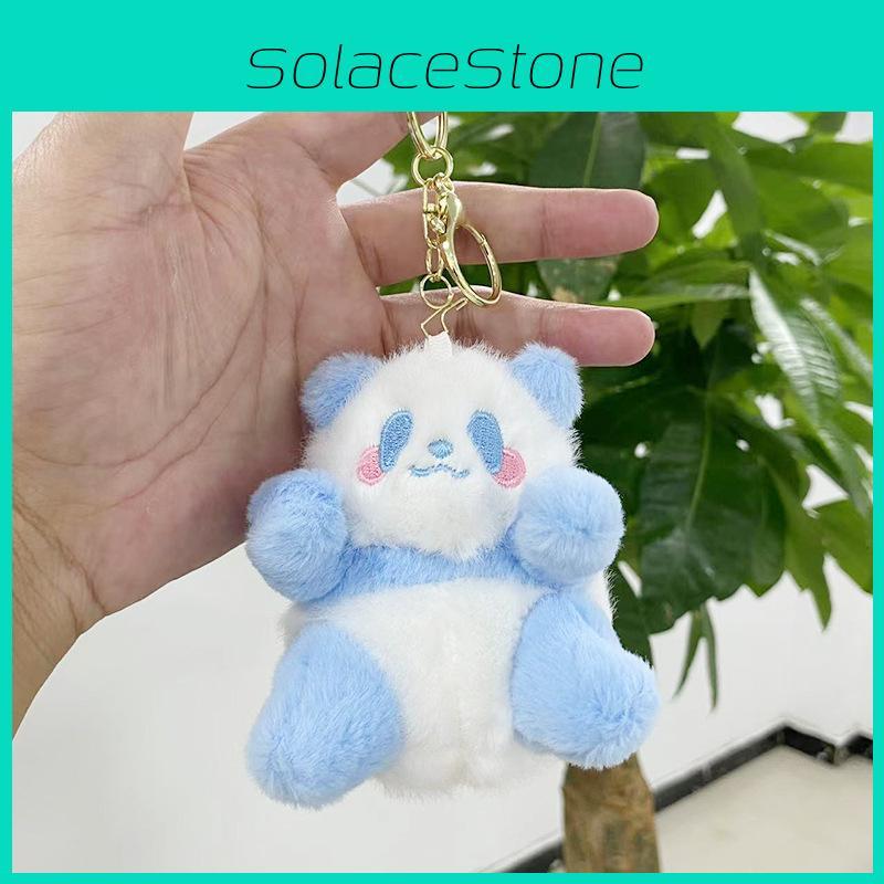 Playful And Fun Panda Plush Doll Keychain For Women Men And Children Presents