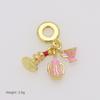 Cute Sweet Wind Boy Girl Balloon Bike Bike Cone Cat Dripping Panjiadora Bracelet Pendant
