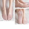 Women Invisible Cotton Boat Socks Mesh Breathable Ankle Low Cut Silicone Non-slip Socks