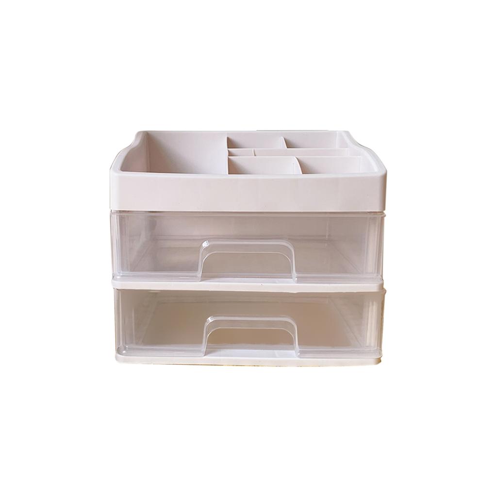 Desktop Organizer Durable Dustproof Stable Space Saving Wide Application Multi Layers Desktop