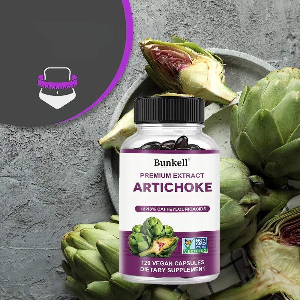 Premium-Extrakt, Artischocken-Nahrungsergänzungsmittel, 120 vegane Kapseln pro Flasche