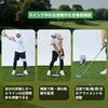 MELELINKS Golf Swing Mirror, Golf Putting Mirror, Fully Adjustable Wide Angle Posture Correction Tool for Golf Learning, Foldable Stand