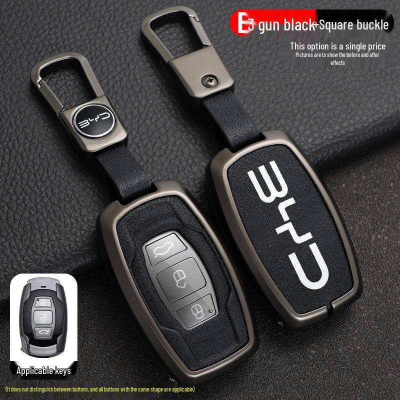 BYD Song, Tang Max, G5 Surui, E5 Sirui, G6 Qin Metal Key Case – Creative Car Shell Buckle (Old Models)