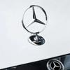 BAM1 Car Front Bonnet Hood Emblem Badge for Mercedes Benz W202 W203 W204 W205 W208 W210 W220 GLA CLA GLC GLK GLE Accessories