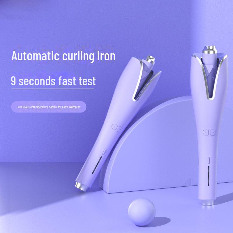 Minhuang Automatic Curling Iron - Large Curl, Rotating, Negative Ion, Anti-Scalding, Hair-Friendly, Lazy Perm.