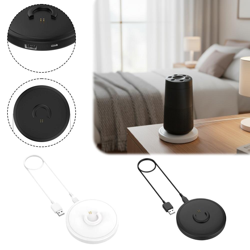 BOSE SoundLink Revolve/Revive+Speaker Charging Dock Charge With 5V/2A Stable Power Supply Tri Color Indicator Light Anti Slip