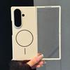 For Magsafe Magnetic Case For Samsung Galaxy ZFold 7 Z Fold Flip 5 6 4 Hard Matte Thin Shockproof Front Back Protection Cover