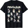 2025/Pinguin Pinguine Tiere der Welt Pinguin-Liebhaber Geschenk Unisex T-Shirt