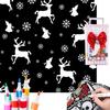 Coperta da Colorare Fai da Te, Colora la Tua Coperta Plaid 50 × 60 pollici Coperte Lavabili da Colorare con Set di 12 Pennarelli Colore Regalo