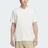 Adidas Originals Monogram Cotton Vintage Loose Fit Crew Neck Short Sleeve T-Shirt Men Tops White JX2628