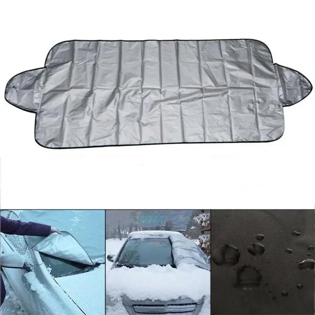 70*150cm Windschutzscheibenabdeckung Auto Faltbare Sonnenschutz Visiermatte Blockreflektor Tragbares atmungsaktives Anti-UV/Frost-Schutzpad