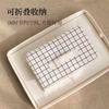 Foldable Fabric Storage Box With Lid Dustproof Clothes Organizer Closet Bedroom Drawer