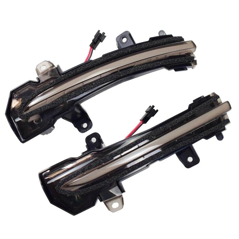 2PCS Dynamic Blinker Sequential Indicator LED Turn Signal Light For Nissan Kicks P15 Note E12 Bluebird Lannia Sylphy 2017 2018