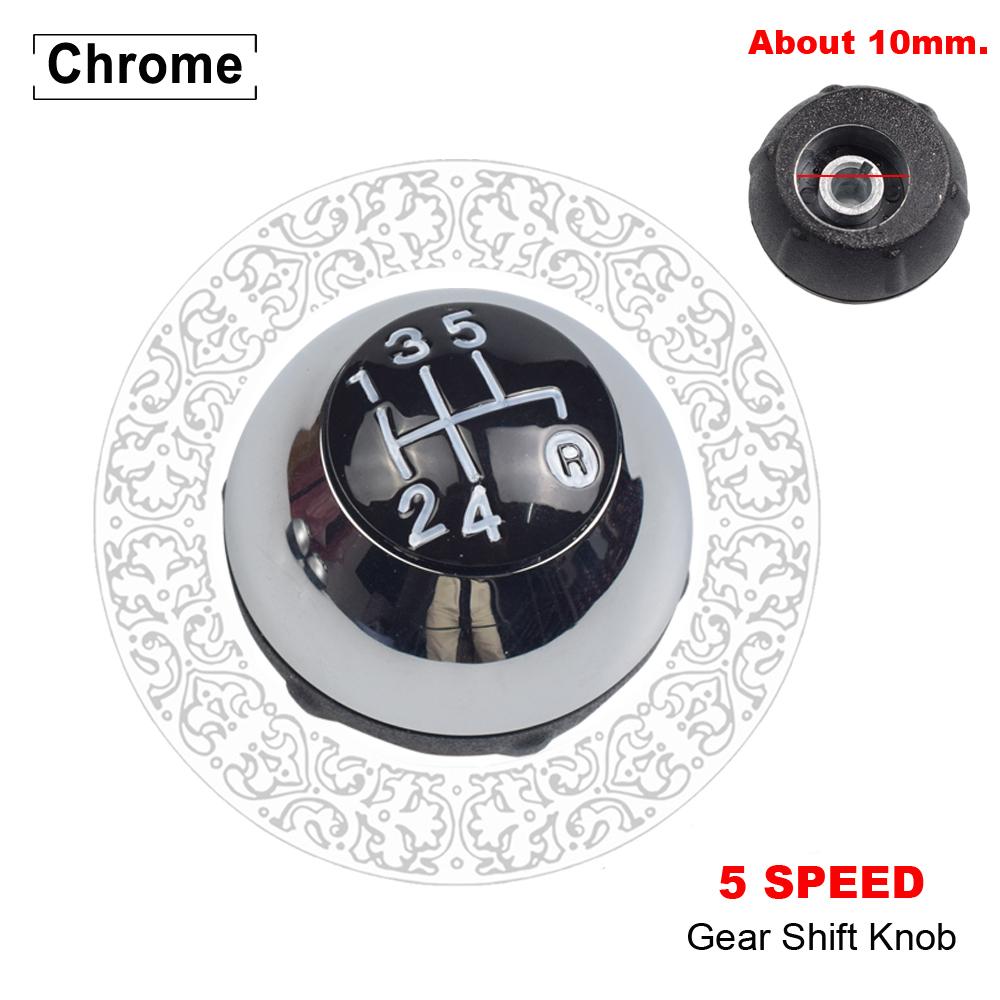 New 5 6 Speed Car Shift Knob Gear Knob For Fiat 500 Car Styling Auto Accessories