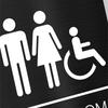 Modern Styles Toilet Door Signs for Male and Female for Various Decoration In Offices and Restaurants