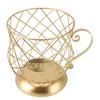 Coffee Pod Holder Innovative Modern Large Capacity Electroplating Metal Coffee Capsule Basket for