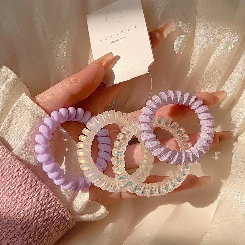Elastic Hair Ties - No-Pull, Versatile & Stylish for 2024