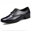 Men's Genuine Leather Perforated Dance Shoes for Waltz & Modern Square Dance