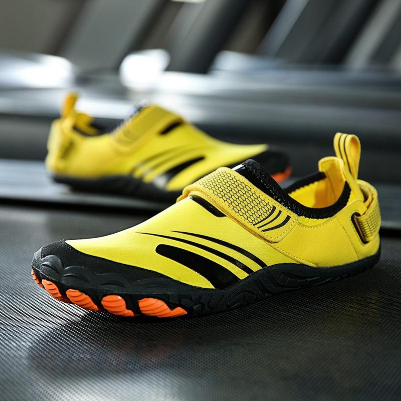 Schuhe rutschfeste Bachwanderschuhe elastische Mesh-Oberfläche atmungsaktiv schnittfest leicht und schnell trocknend