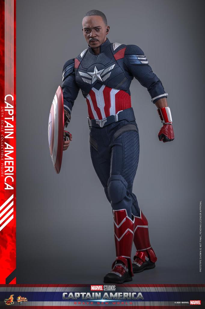 Movie Masterpiece Captain Brave New World Captain America Scale Figure America 1/6