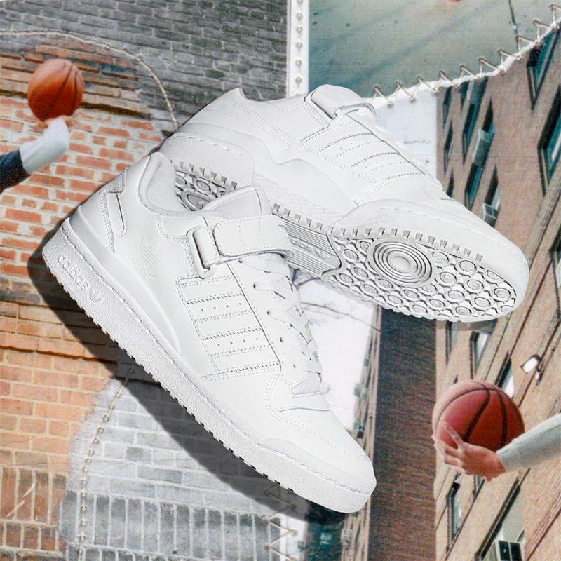 Forum Adidas Originals Low 'Triple White' FY7755