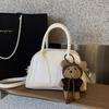 New Handbag Women's Crossbody Bag Women's Texture Handbag Single Shoulder Bag Boston Bag Minimalist Women's Bag