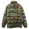 STUSSY camouflage Down jacket M Khaki Men's Used