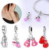 Boxing Glove Sandbag Pendant Copper Colors For Charms Copper Colors Original Bracelet For Jewelry Making