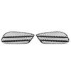 1 Pair Front Bumper Fog Light Grille Black Replacement For Benz E‑Class Coupe W207 A207 C207 AMG Line 2013 to 2016