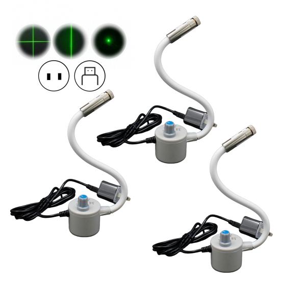 Yousheng Magnetic Positioning Light for Sewing Machines Adjustable Dot Straight Line Crosshair Projection Quilting Light Straight Stitching Guide