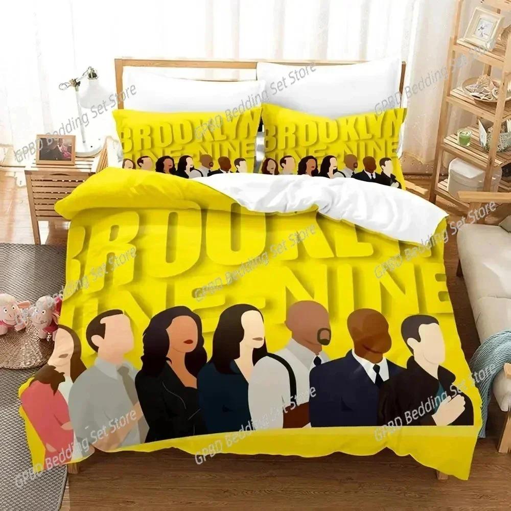 Print New Tv Brooklyn Nine-Nine Bedding Set Bedroom Soft Modern Bedspreads Comefortable Duvet Cover Quilt Cover And Pillowcase