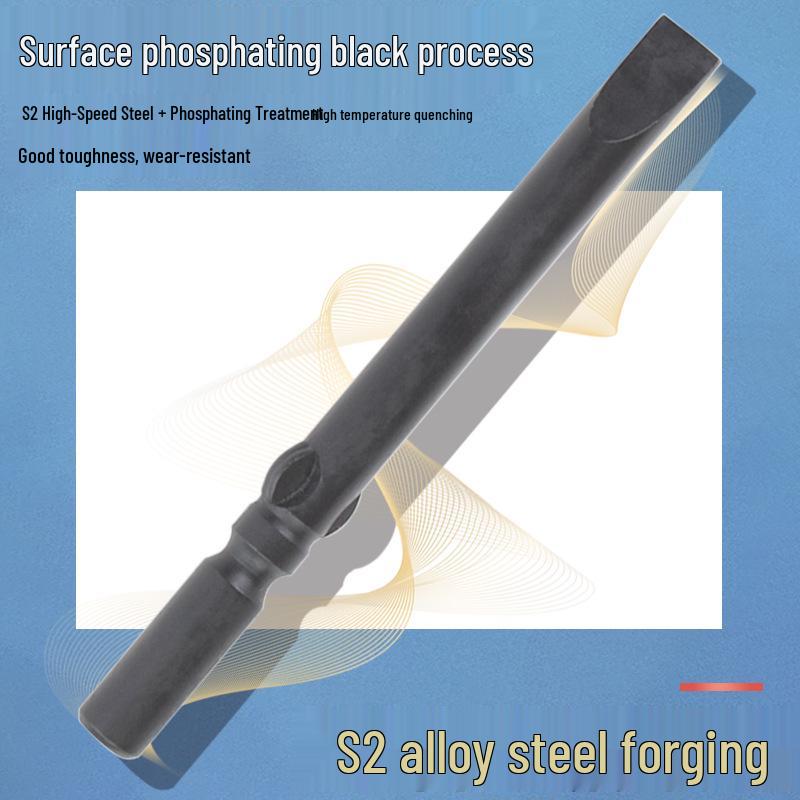 Nigao Phosphating Black Electric Screwdriver Bit 801, 5mm Shank, Strong Magnetic, Hardened Air Screwdriver Head.